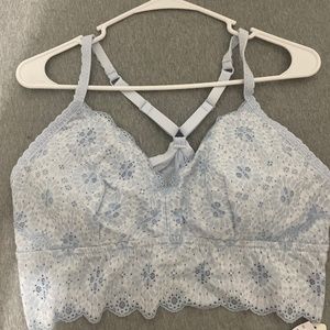 NWT Aerie Blue Lace Bralette
